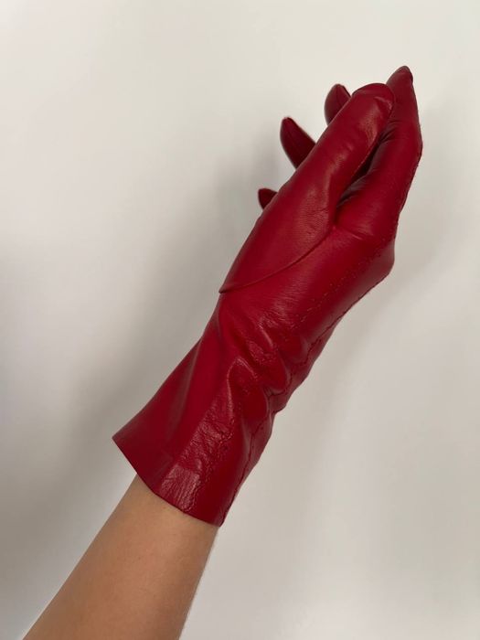 Продам перчатки женские, кожа, р. 6.5