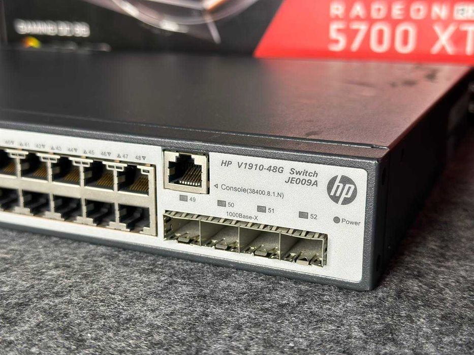 Комутатор HP 1910-48G (JE009A) – для відновлення/ремонту спеціалістом.