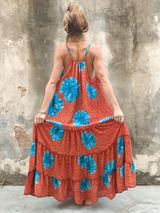 Sukienka maxi boho