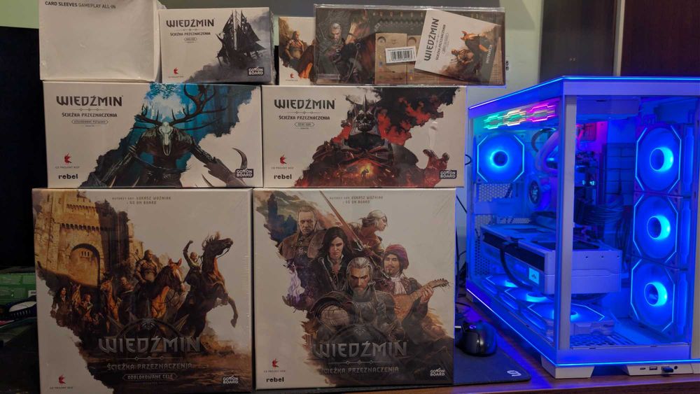 Wiedźmin Ścieżka Przeznaczenia Gameplay ALL IN Geralt na Płotce folia