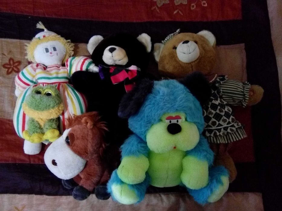 Bonecos de Peluche Variados