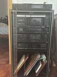Mesa de vinil pra ouvir musica samsung