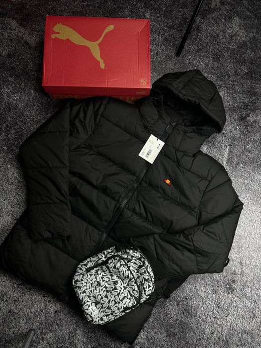 ОРИГІНАЛ | L Ellesse Пухан пуховик еліс куртка чоловіча мужская