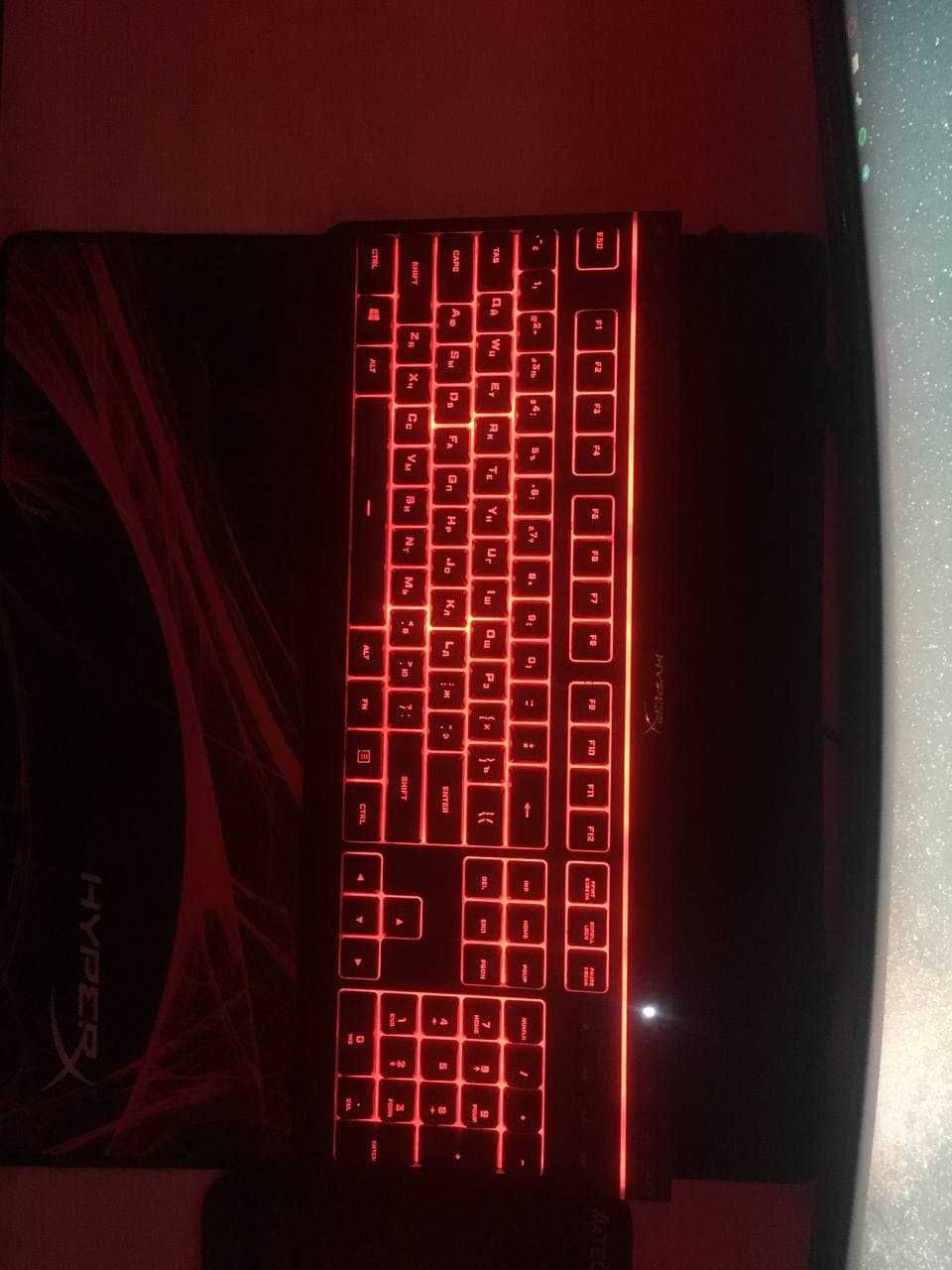 Мембранная игровая клавиатура HyperX Alloy Core RGB