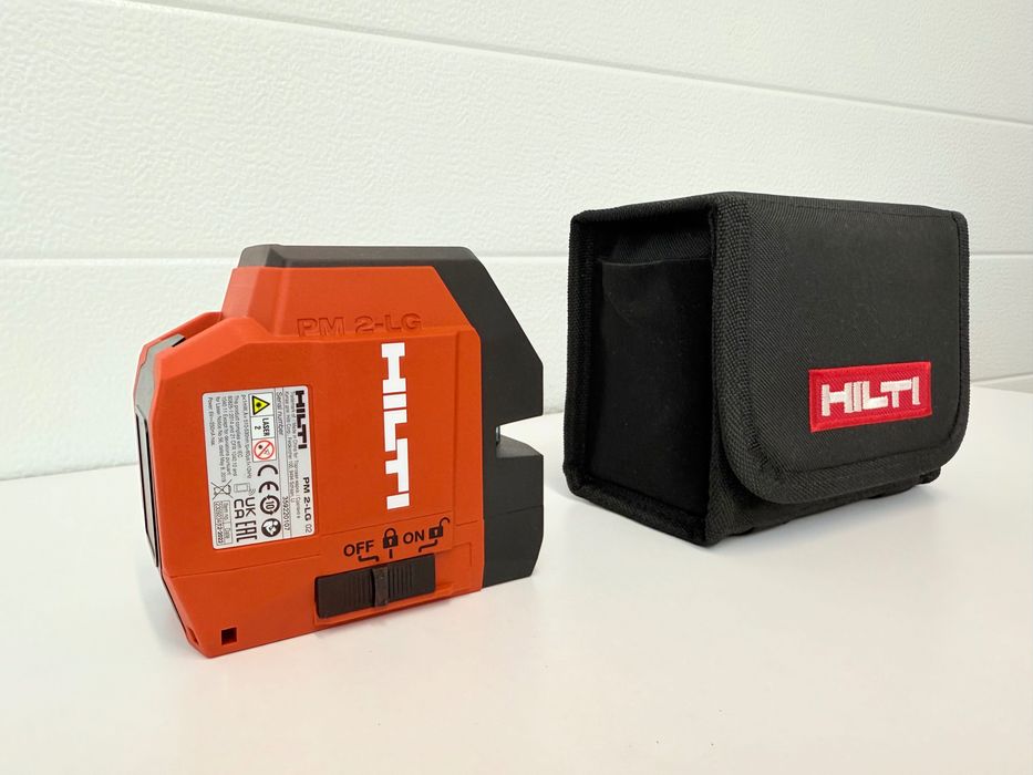 HILTI NURON laser liniowy z zieloną wiązką PM 2-LG NOWY wysyłka gratis