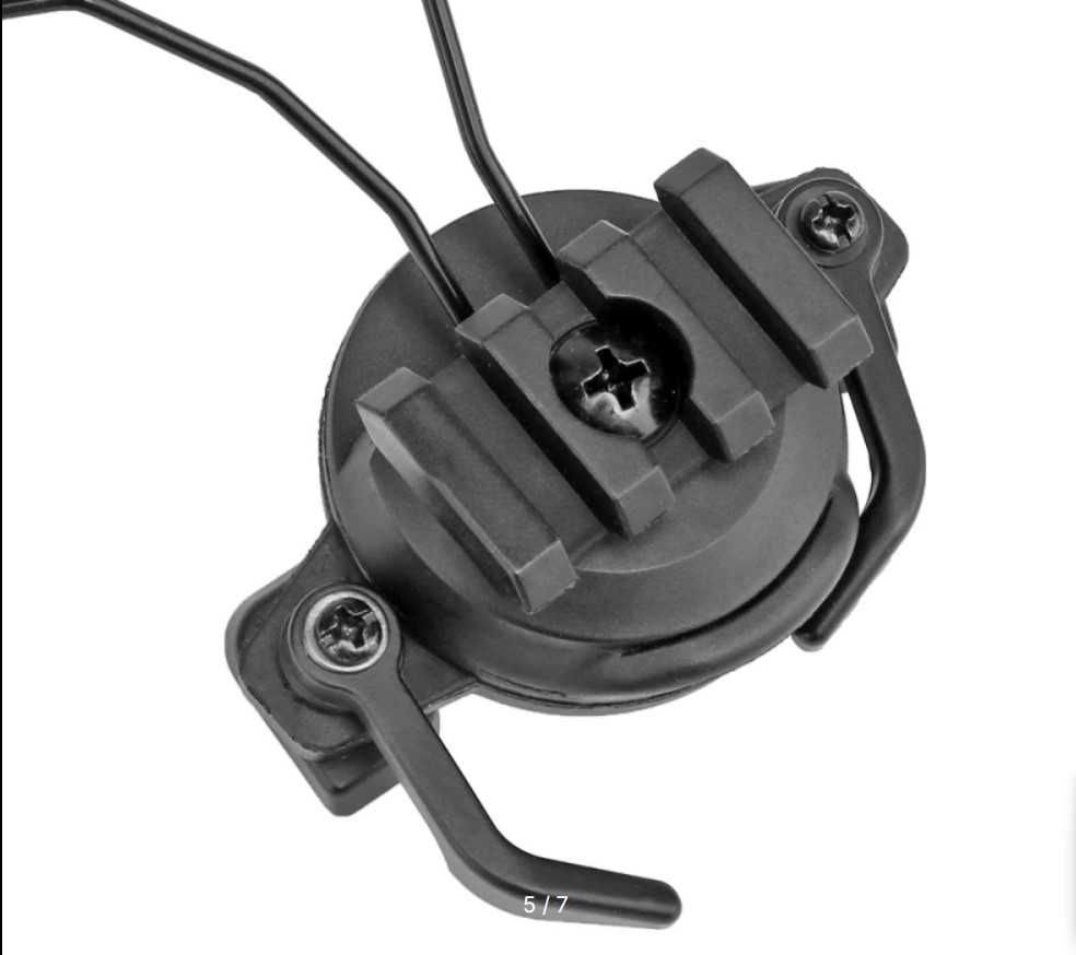 Кріплення адаптер для навушників на каску шолом