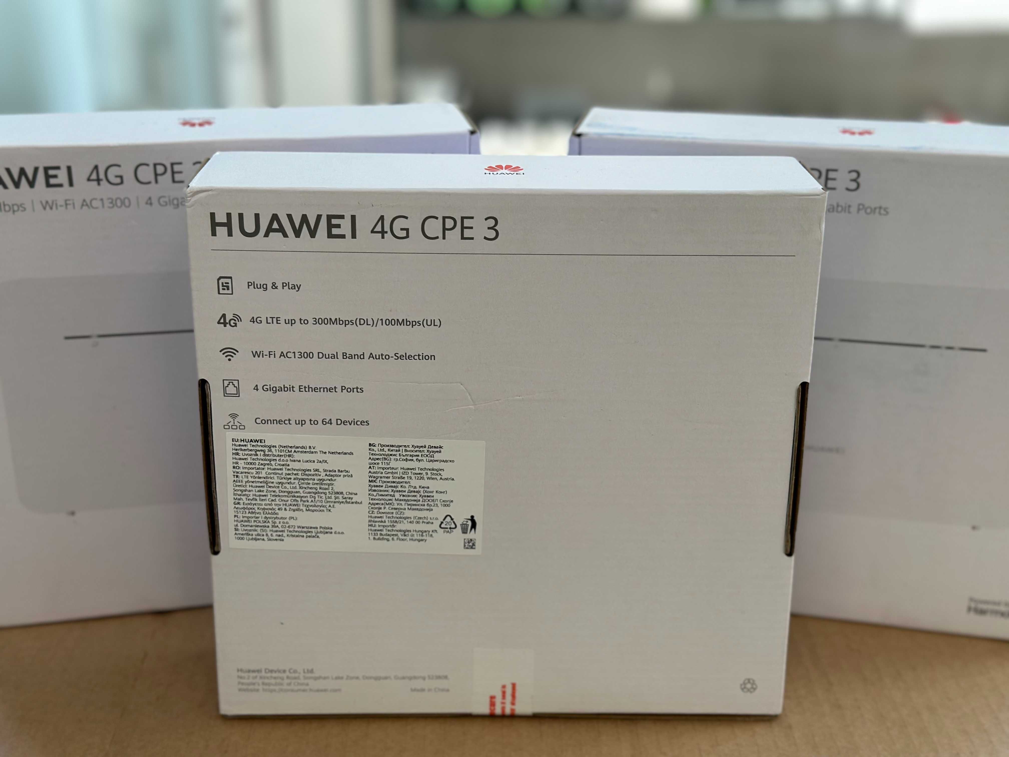 HUAWEI B535-232a ROUTER DOMOWY na kartę sim kat. 7 4G LTE WIFI / RATY