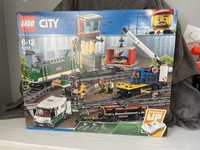 Lego city pociąg tory kolejowe