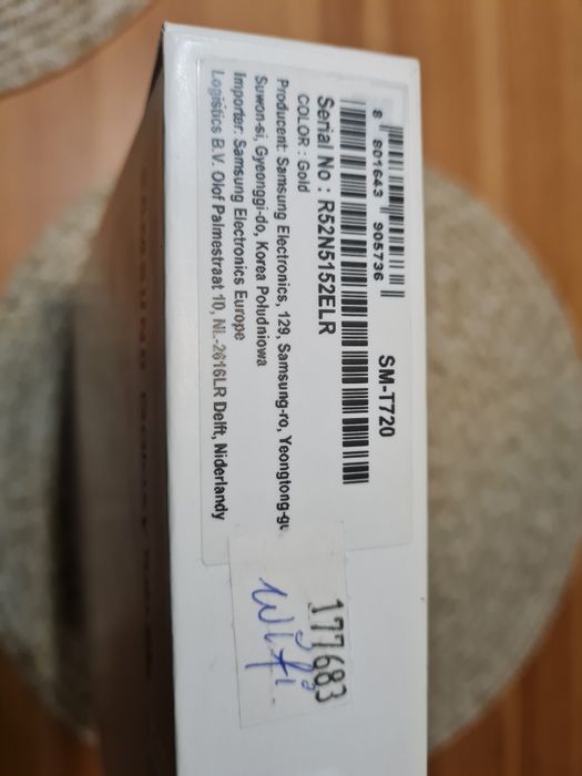 Tablet Samsung Tab S5e SM-T720