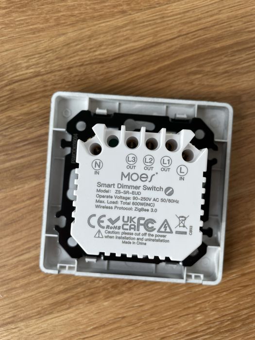 Провідний розумний вимикач Zigbee, смарт вимикач