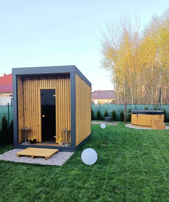 BALIA OGRODOWA JACUZZI bania sauna Polskiej produkcji