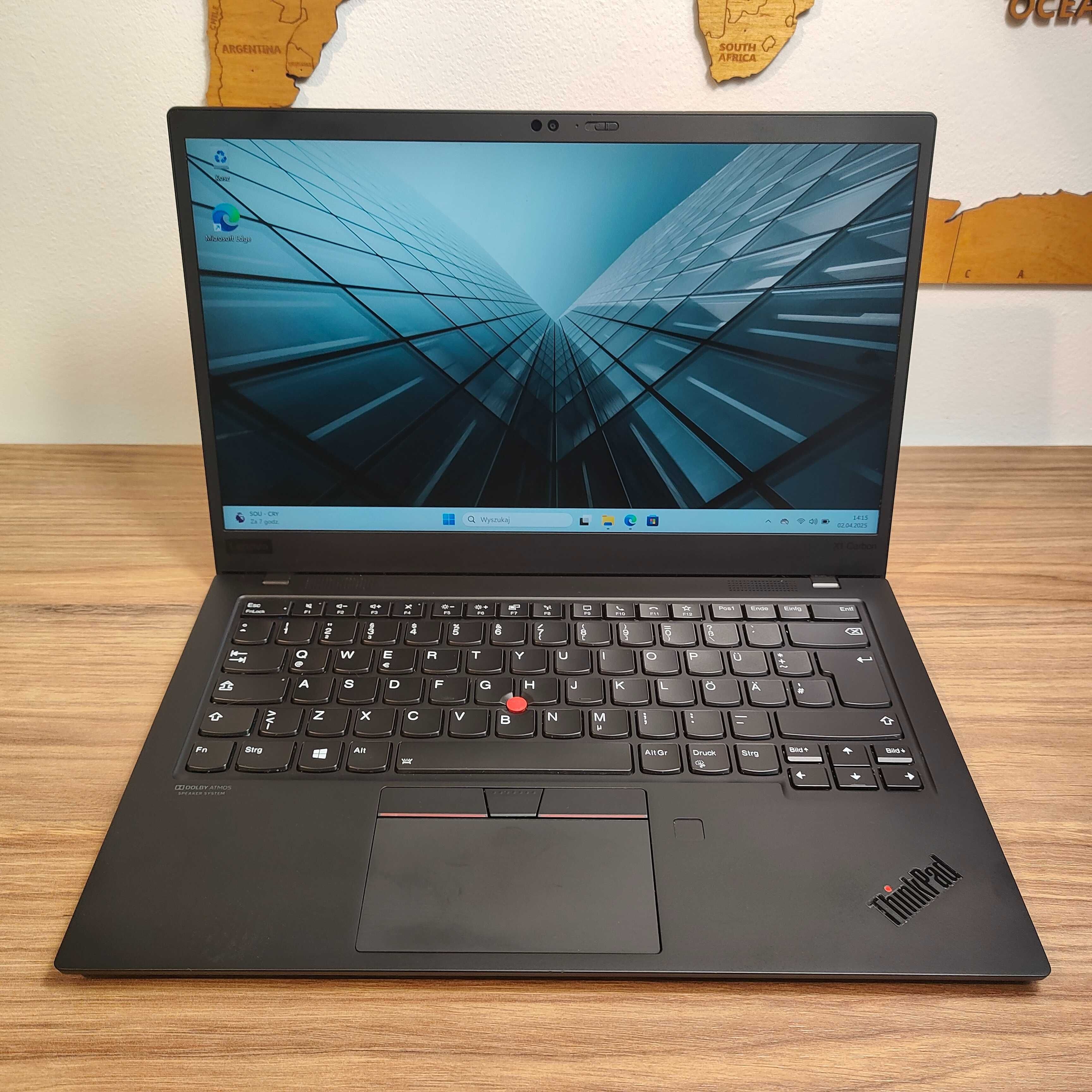 Lenovo ThinkPad X1 Carbon G8 i5-10210U 16GB 256GB SSD 14" FHD Klasa A