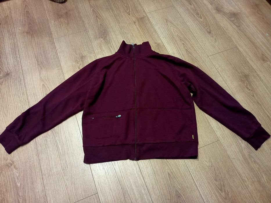 Bluza sportowa damska SWITCHER rozmiar XL na zamek bordowy