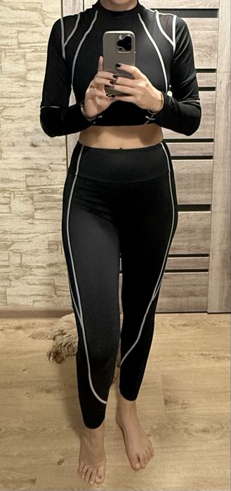 Спортивный костюм для занятий фитнесом, спортом размер М