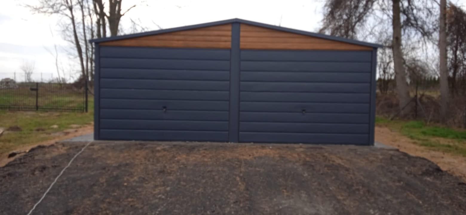 Garaz blaszak 3x5 grafit mat