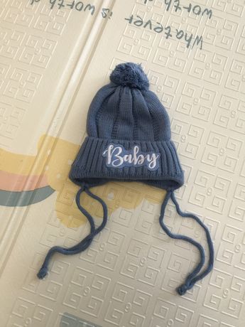 Новая шапочка для новорожденного на 0-3 месяца