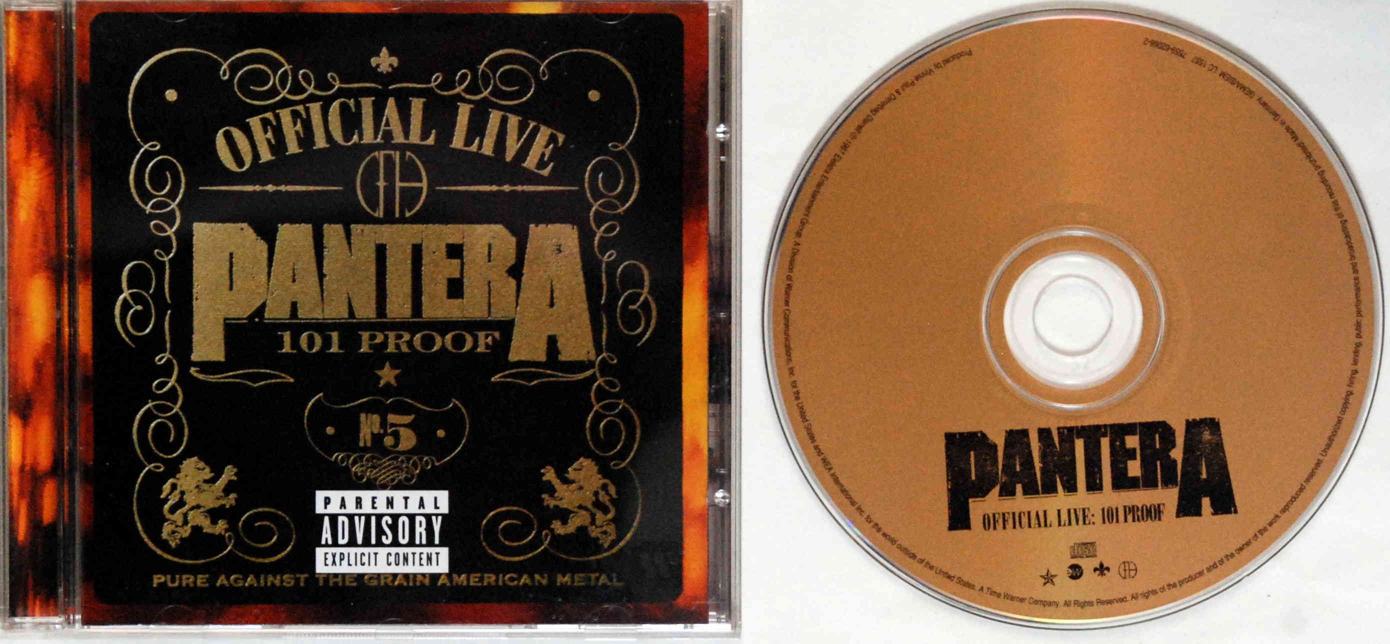 (CD) Pantera - Official Live: 101 Proof s.BDB