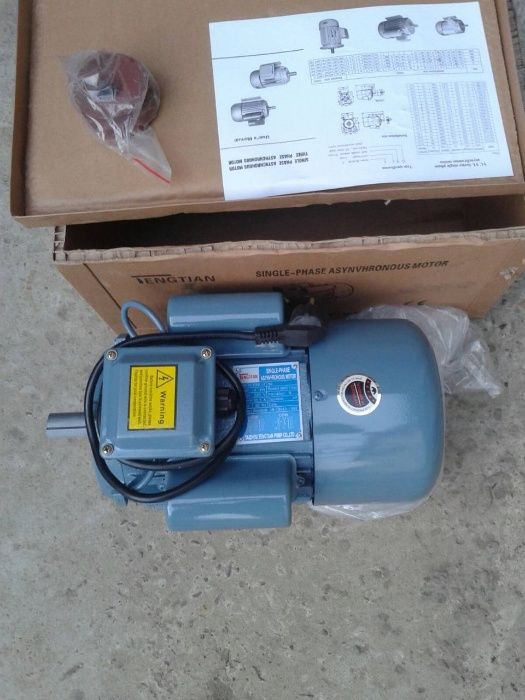 Электродвигатель однофазный,трехфазный,новый,бу,4 квт,3квт,2.2квт,1.5