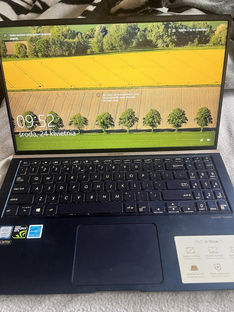 Laptop Asus Zenbook 15 Do Gier