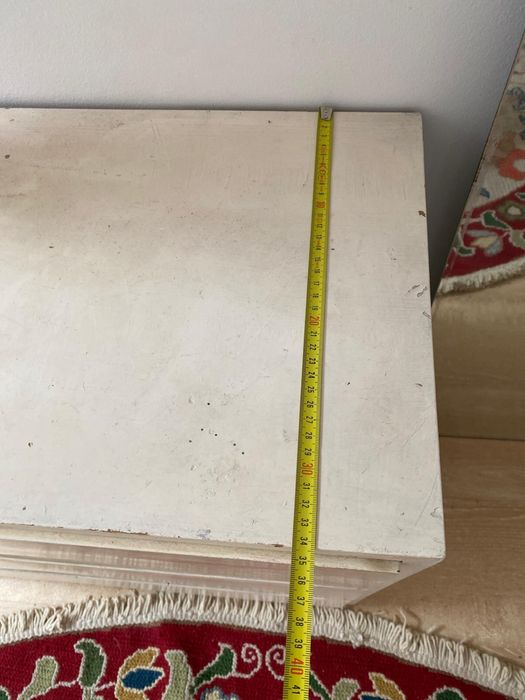 Cómoda Olaio pintada a branco