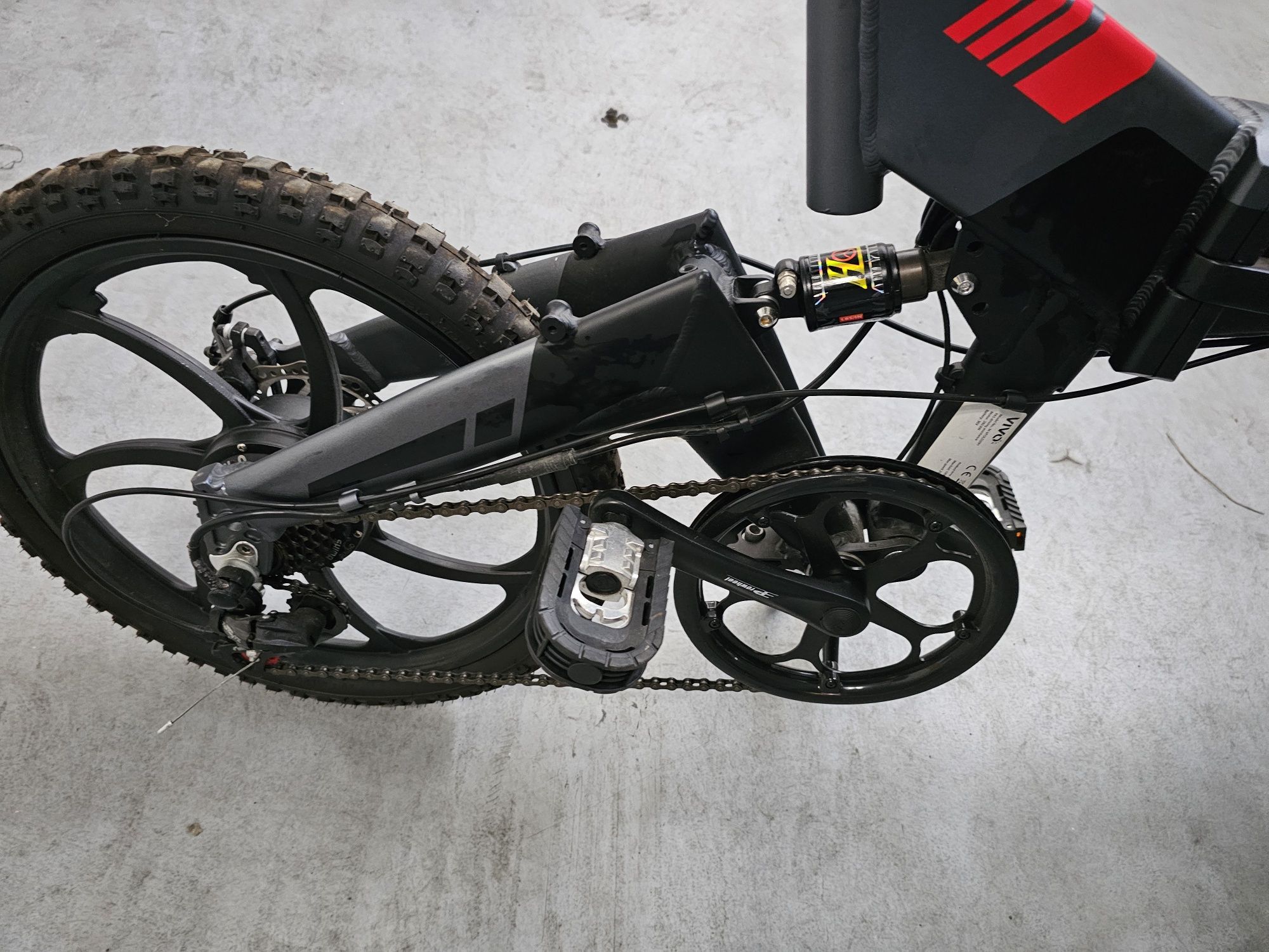 Bicicleta elétrica roda 20