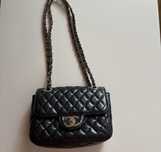 Chanel chanelka torebka pikowana