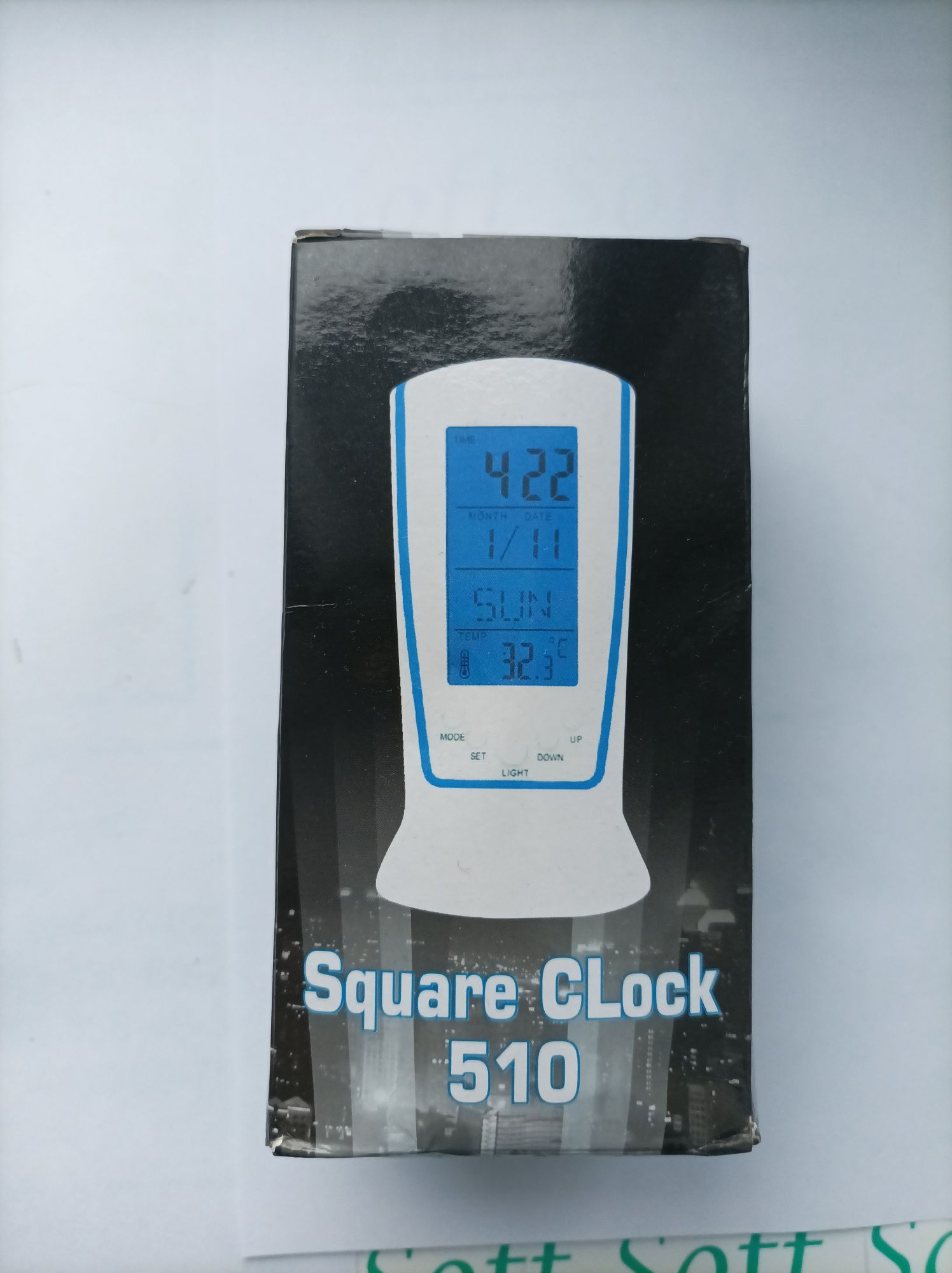 Часы/Термометр с подсветкой