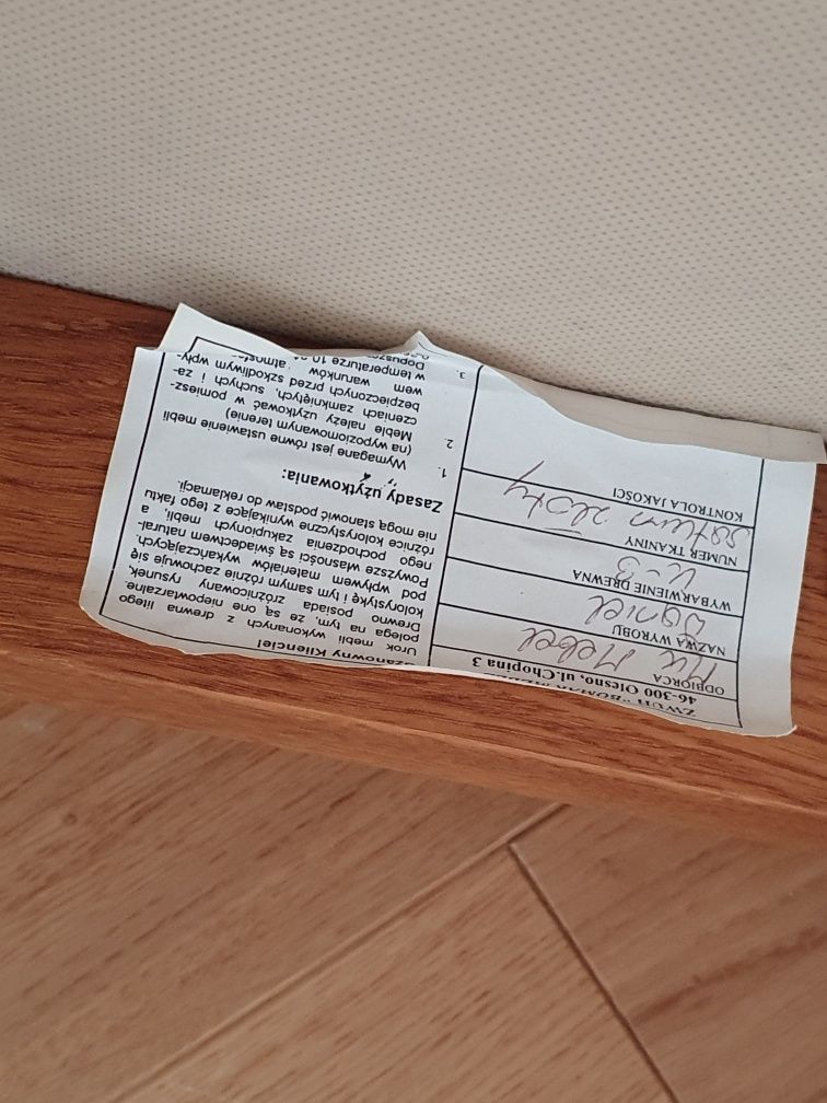 Krzesła dębowe tapicerowane 2szt