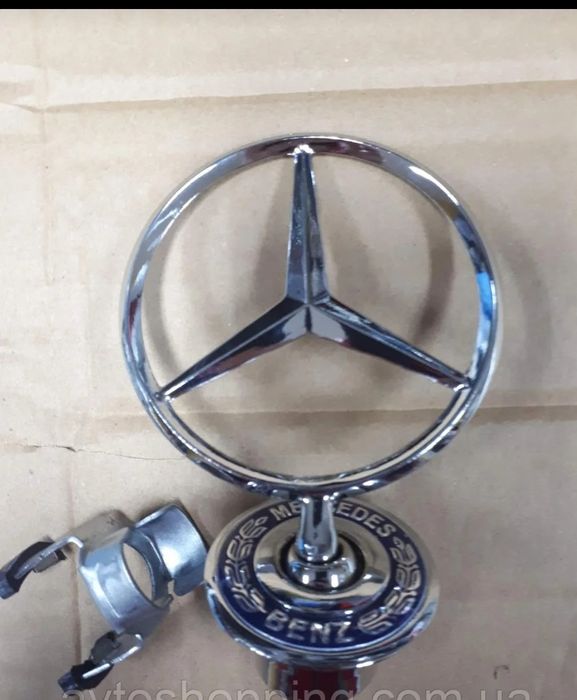 Эмблема прицел значок на капот  Mercedes МЕРСЕДЕС Е і С
