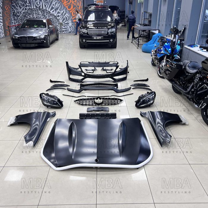 Капот на Mercedes C 63 AMG W205