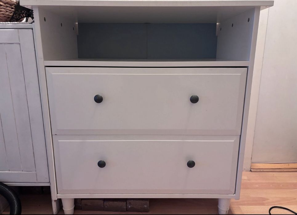 Komoda Ikea Hemnes biała 85x87x45