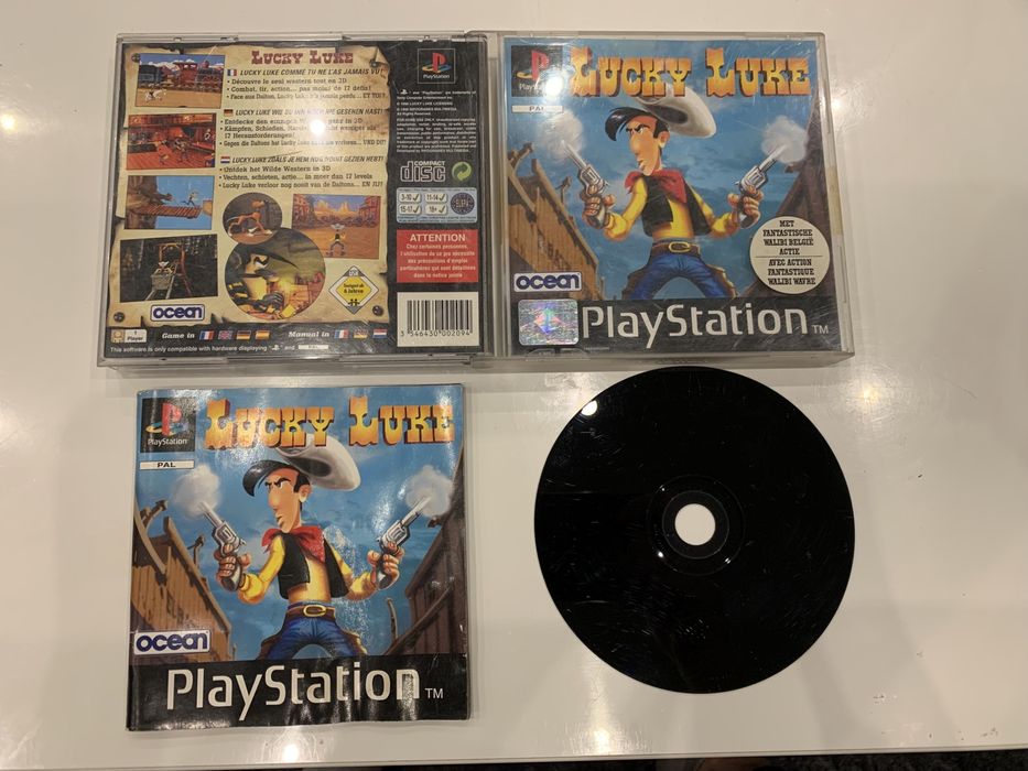 Lucky Luke Gra PlayStation PS1 PSX PS One