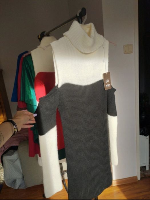 Sweter sukienka tunika