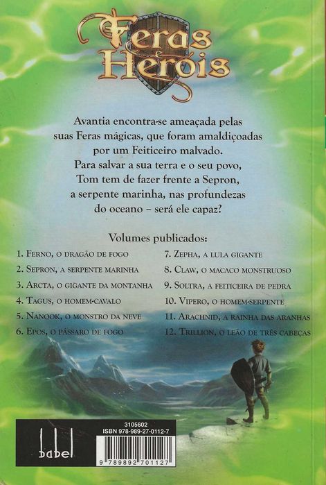 Feras e Heróis – Sepron a Serpente Marinha - Nº 2