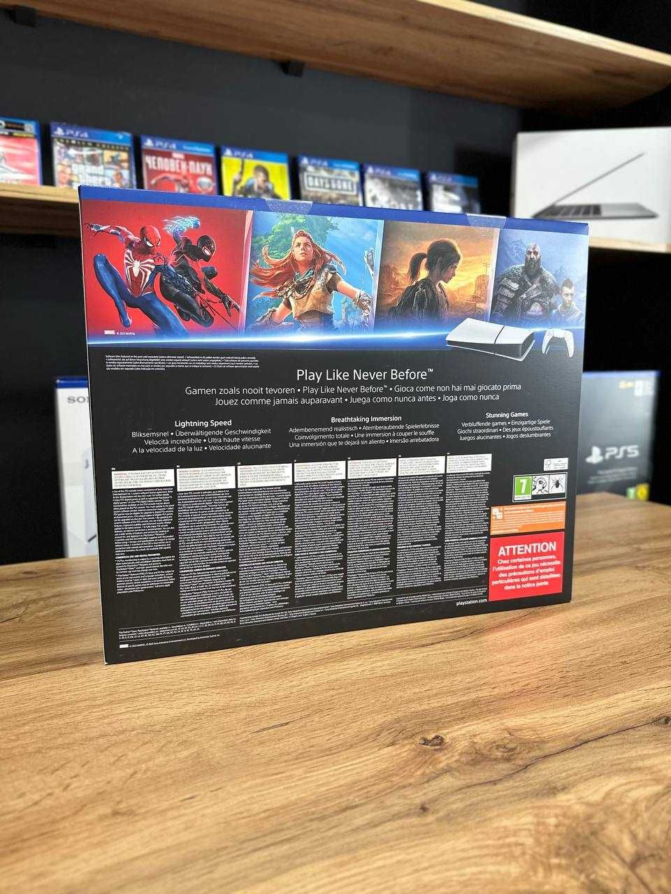 Нова PlayStation 5 Slim (Digital Edition) - з гарантією 12 місяців