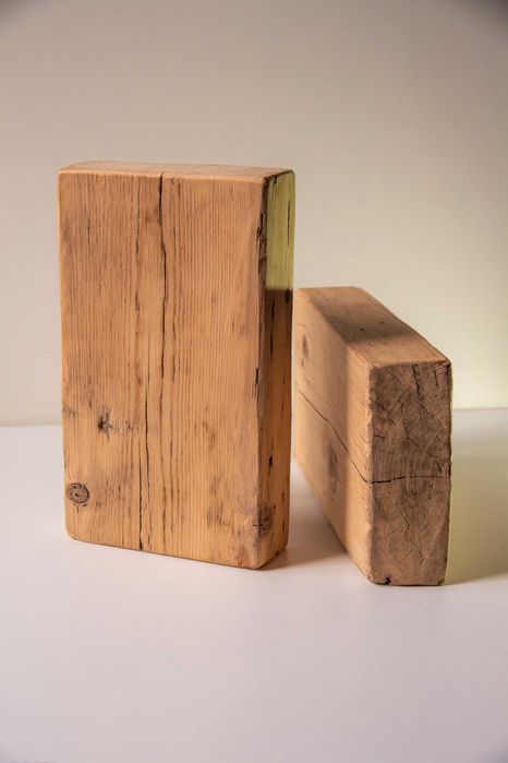 Деревянные кирпичи (блоки) для йоги, 2 шт