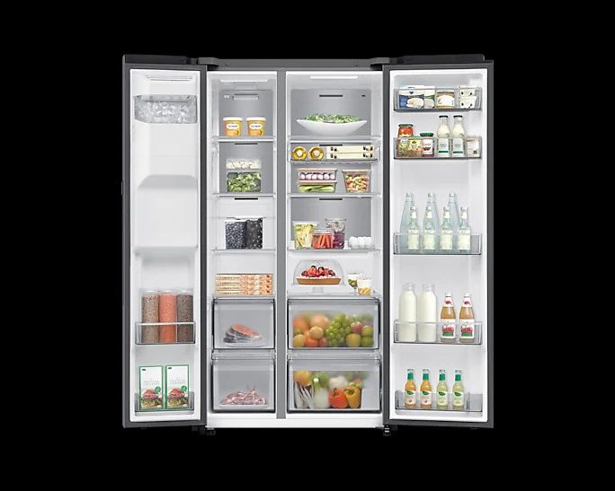 Lodówka Samsung RS80F64KET – Nowa | Side-by-Side | 640L | Kostkarka |