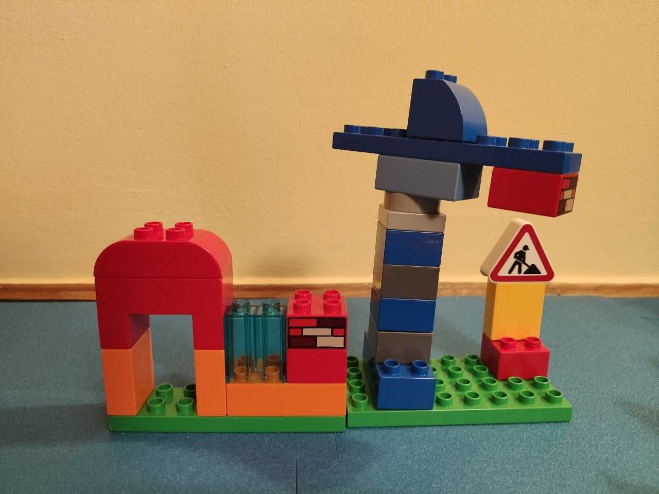 Lego Duplo Mój pierwszy plac budowy ciężarówka żuraw 10518