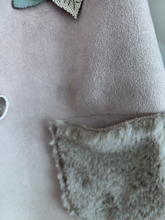 Пальто бежеве , куртка, шубка р.86