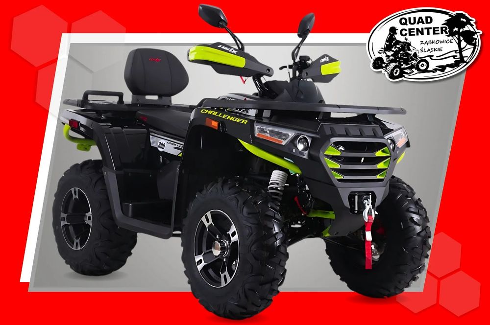 ASIX Challanger 300 Quad ATV ASIX CHALLENGER 300cc Automat LED Alu KOŁA 12' Wał Kardana