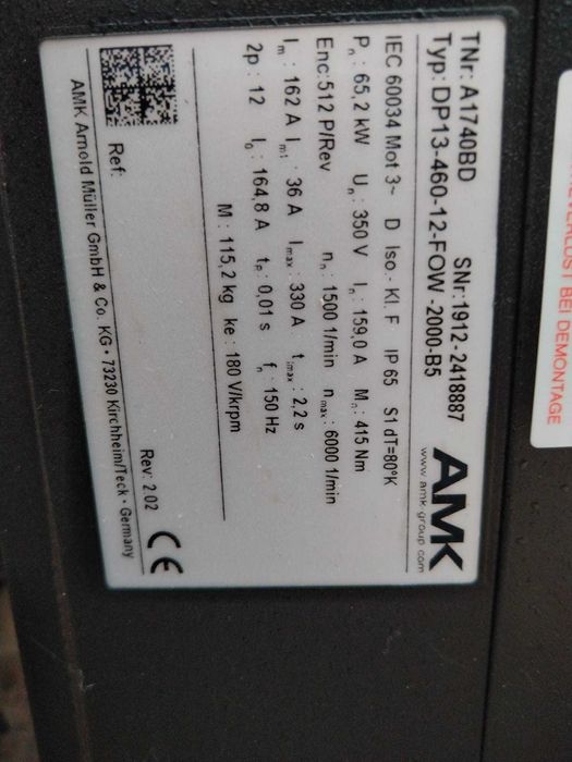 AMK silnik servo napęd