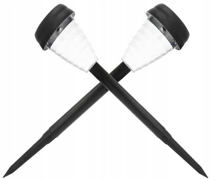 Lampa Solarna LED Ogrodowa Balkonowa Dekoracyjna Wbijana Ciepła 10szt.