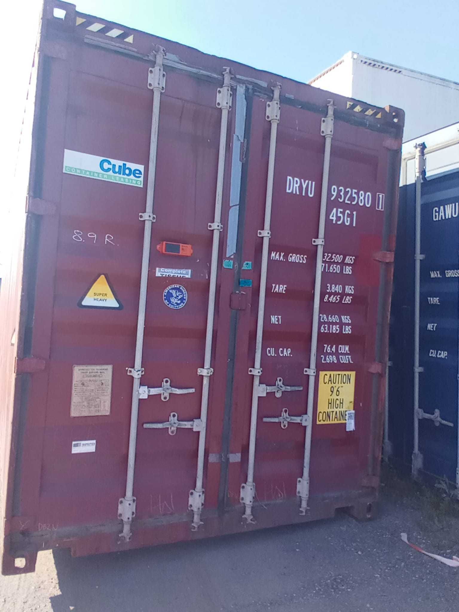 Kontener Morski 40  Transport używany