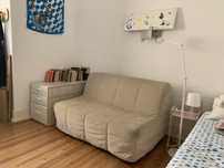Sofá-cama do IKEA