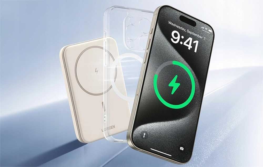 UGREEN Magnetyczny Powerbank Do Telefonu MagSafe 5000mAh PowerBank 15W