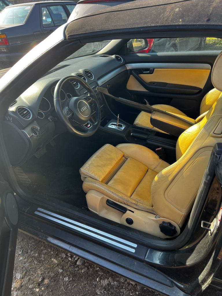Audi A4 B6 Cabrio części LZ9W maska