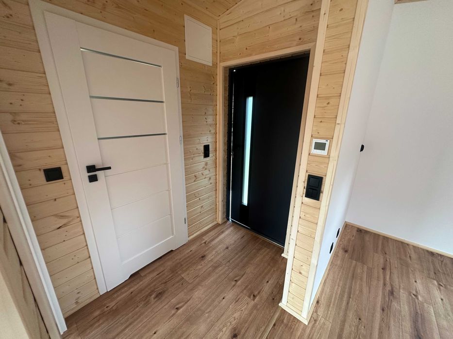 Domek modułowy całoroczny , letniskowy , 38m2 , Bez zezwoleń na budowę