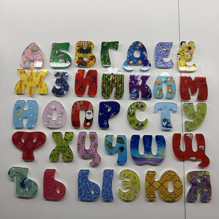 Магнітна абетка та цифри! Українська та російська