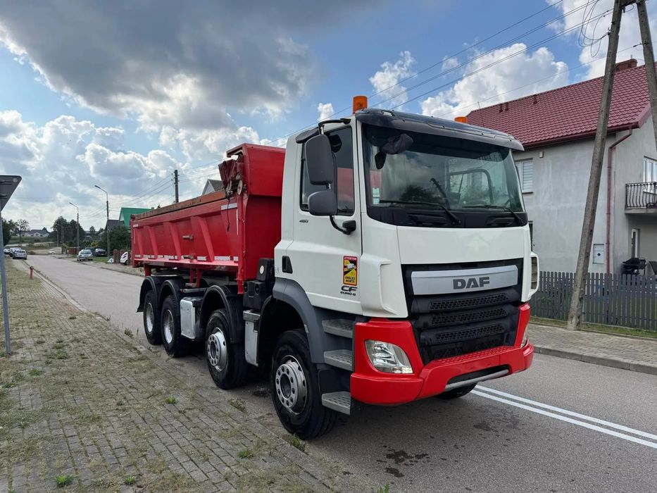 DAF cf 460  CF 460 / 8x4 na zwolnicy / hydroburta / Faktura Vat