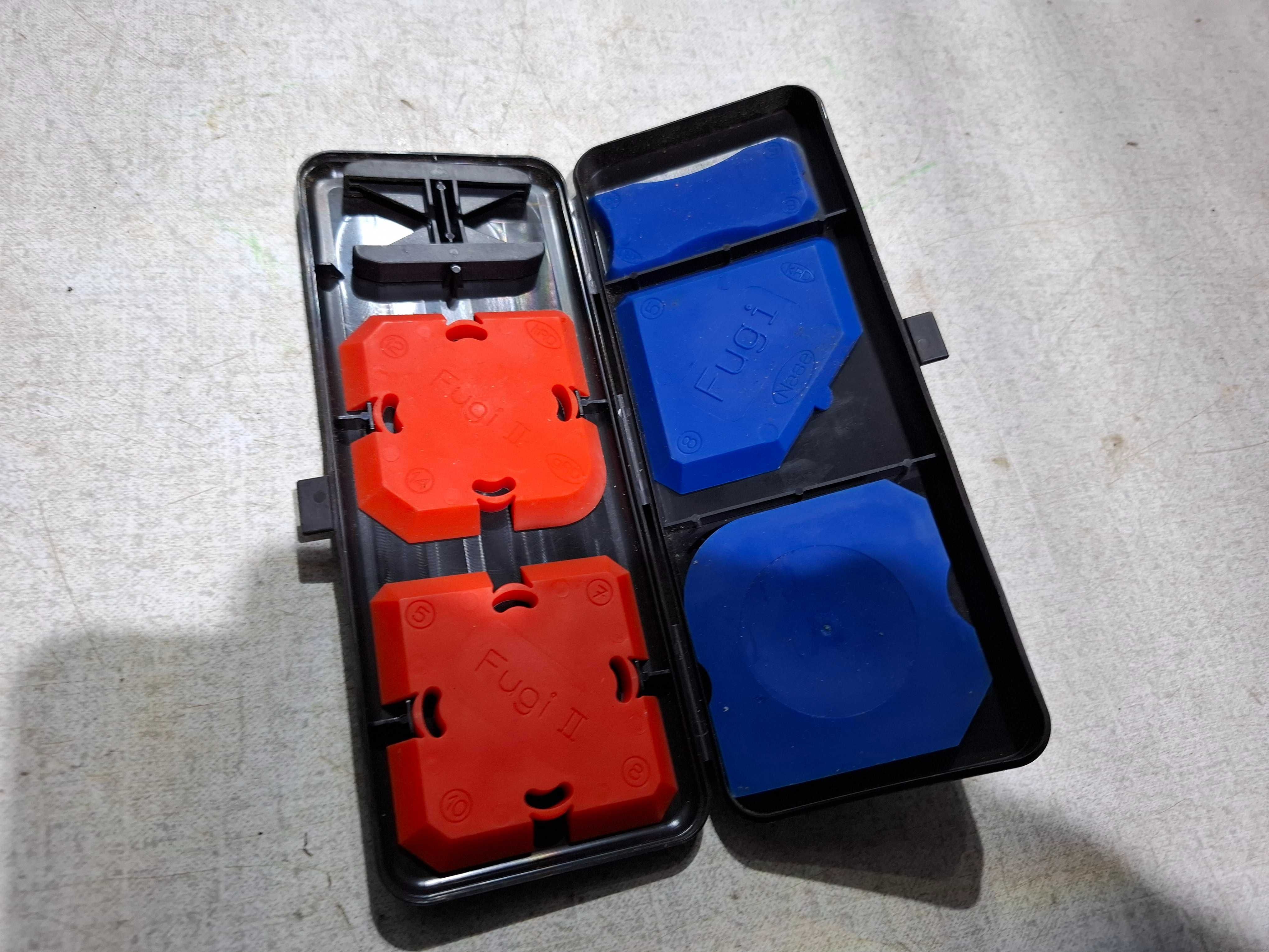 Zestaw do fugowania KS Tools Fugi Profi - 7 szt. silikon akryl